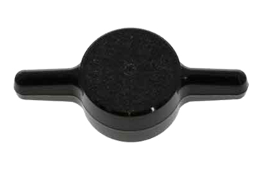 サムノブ(黒)(T型) 六角穴付ボルト圧入用キャップのみ